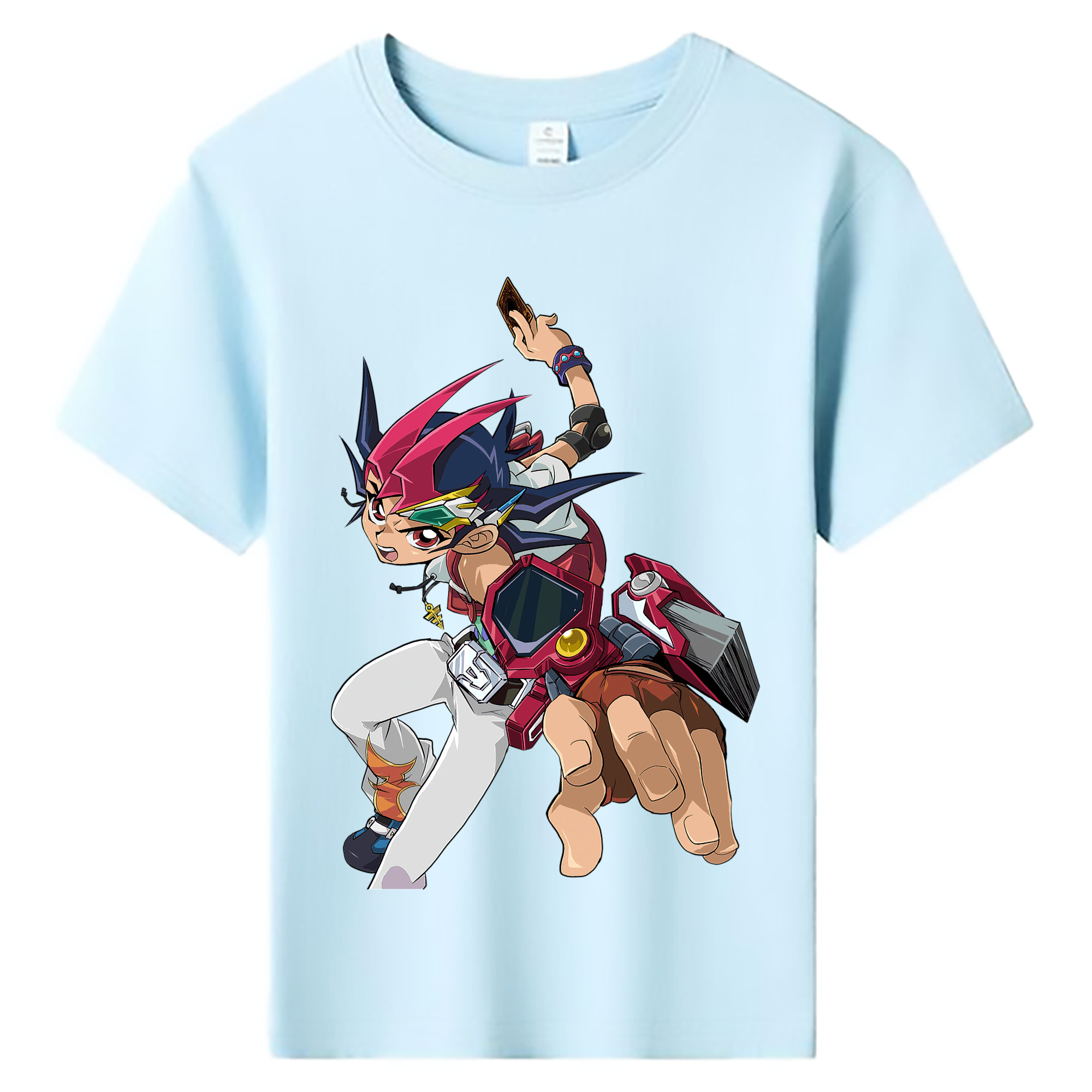 （画像用） 遊☆戯☆王 Yu-Gi-Oh! 綿100％キッズTシャツ（フロントプリント）